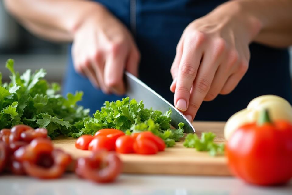 Grunnleggende kokkeferdigheter og knivteknikker